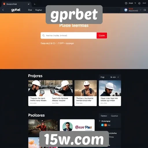 interface do site gprbet recebe atualização significativa